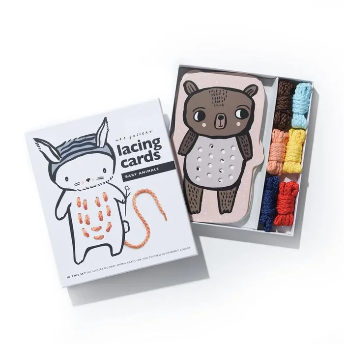 Wee Gallery – Baby Animal Lacing Cards