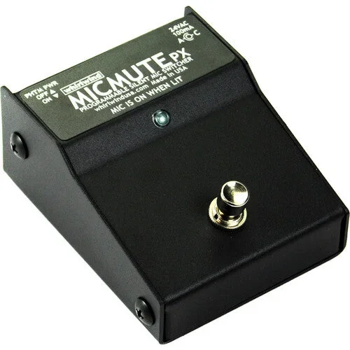 Whirlwind MICMUTE PX Programmable Silent Mic Switcher