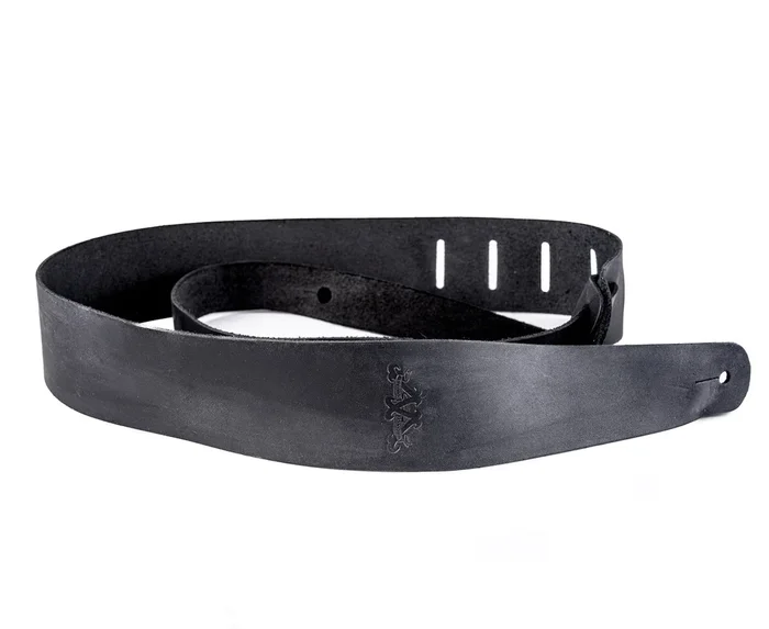 Willcutt Embossed Leather Guitar Strap
