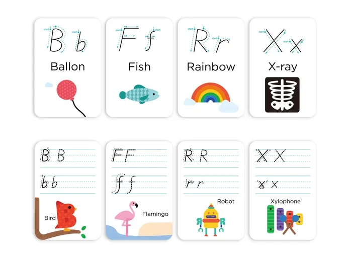 Wipe Clean Cards – Alphabet