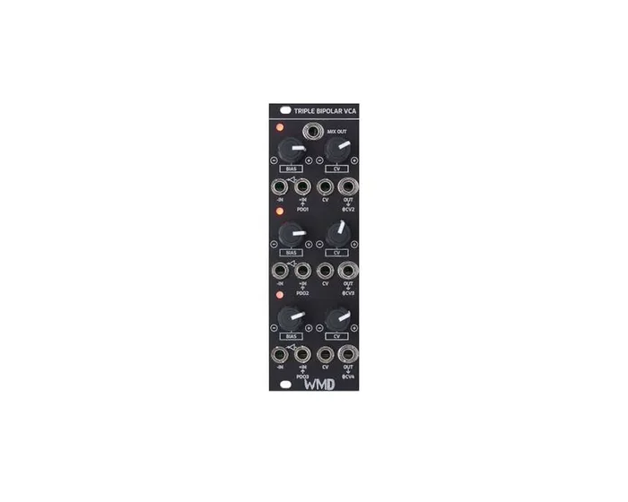 WMD Triple Bipolar VCA Input expansion for the PDO & Standalone VCA