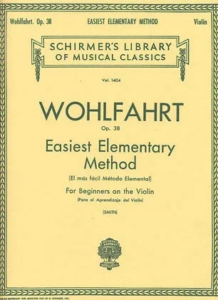 Wohlfahrt: Easiest Method Op.38 (violin)
