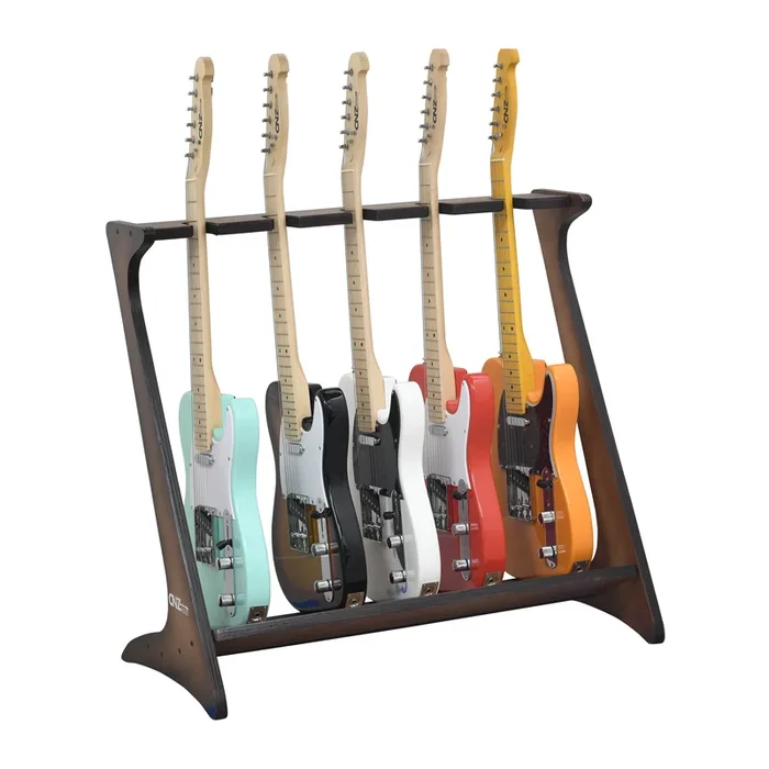 Wooden 5 Guitar Stand – Vintage