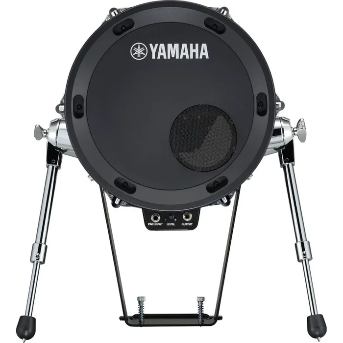 Yamaha 12″ Electronic Mesh Kick Pad Tower Real Wood