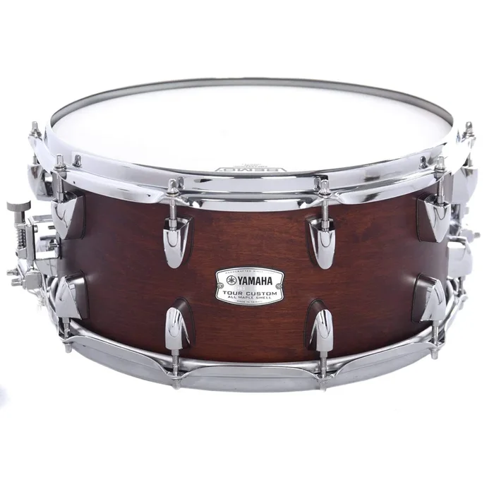 Yamaha 6.5×14 Tour Custom Snare Drum Chocolate Satin