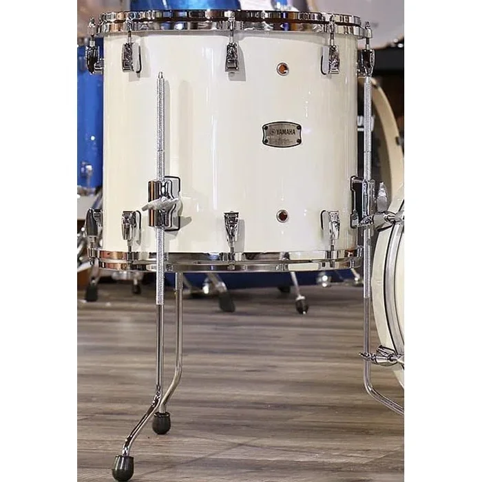 Yamaha Absolute Hybrid Maple Floor Tom 14×13 Polar White