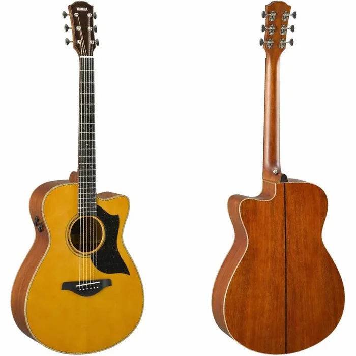 Yamaha AC5 Mahogany Acoustic Guitar – Vintage Natural