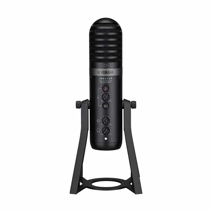 Yamaha AG01 Live Streaming USB Microphone – Black
