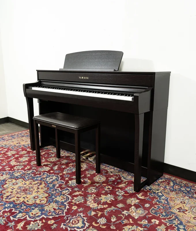 Yamaha Clavinova CLP-745 Console Digital Piano | Polished Ebony | SN: UCBK01120 | Used