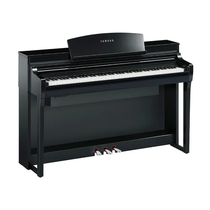 Yamaha CSP275 Smart Digital Piano with Stream Lights in Polished Ebony