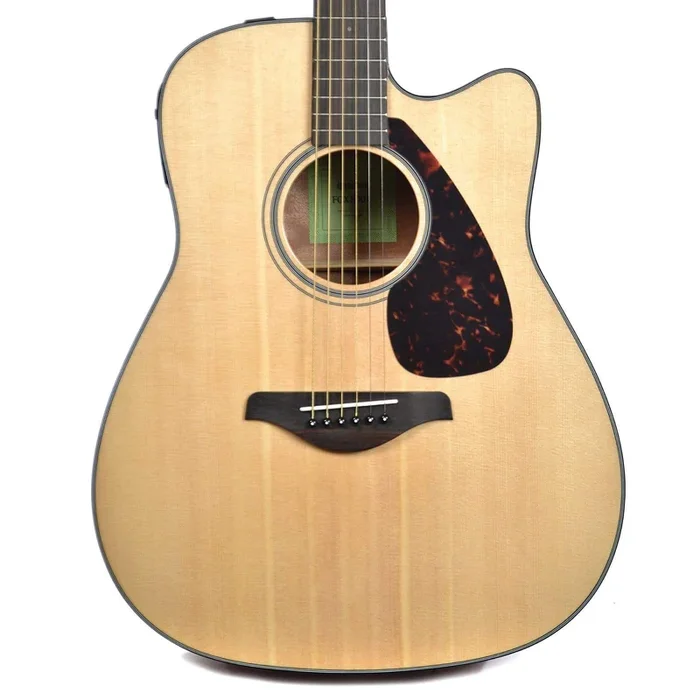Yamaha FGX800C Folk Cutaway Acoustic-Electric Natural