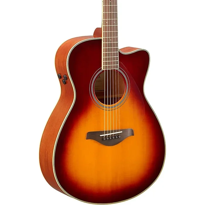 Yamaha FSC-TA TransAcoustic Concert Acoustic-electric Guitar – Brown Sunburst