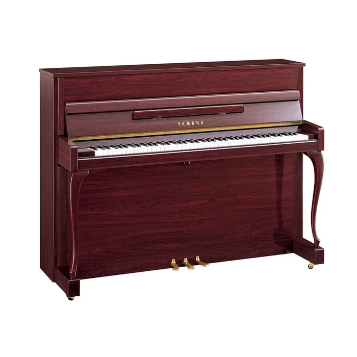 Yamaha JX113CPPM Upright Acoustic Piano – Polished Mahogany
