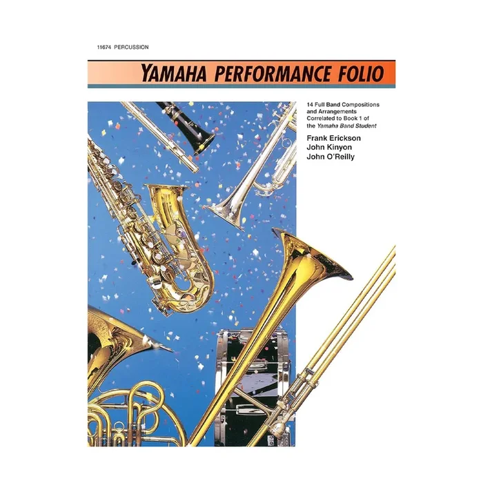 Yamaha Performance Folio: Percussion