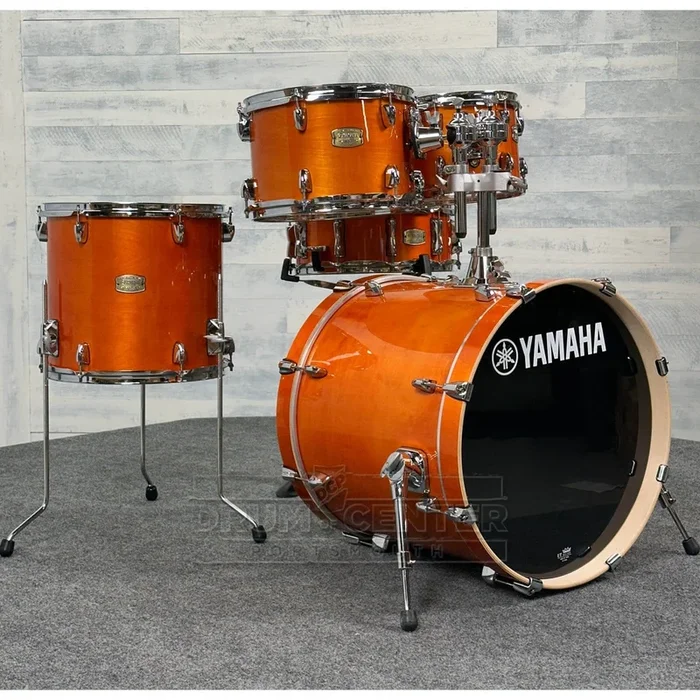 Yamaha Stage Custom Birch 5pc Drum Set w/20″ BD Honey Amber