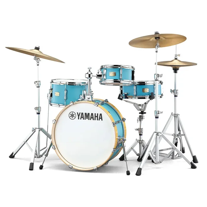 Yamaha Stage Custom Hip Kit with Crosstown Hardware Pack – Matte Surf Green