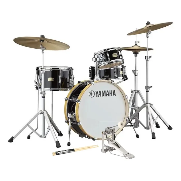 Yamaha Stage Custom Hip Kit with Crosstown Hardware Pack – Raven Black