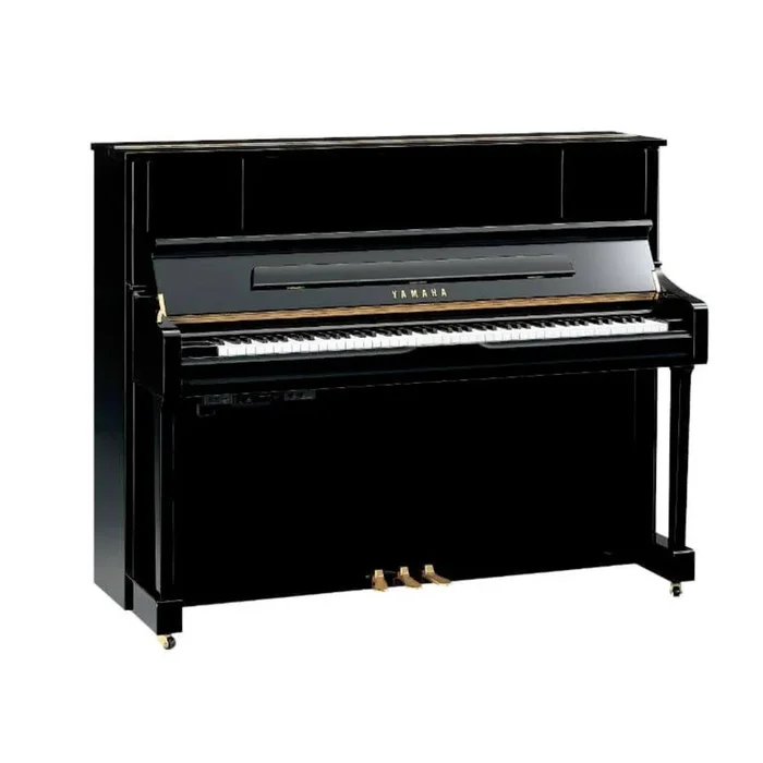 Yamaha U1JTC3PE 121cm Upright Piano with TC3 TransAcoustic System in Polished Ebony