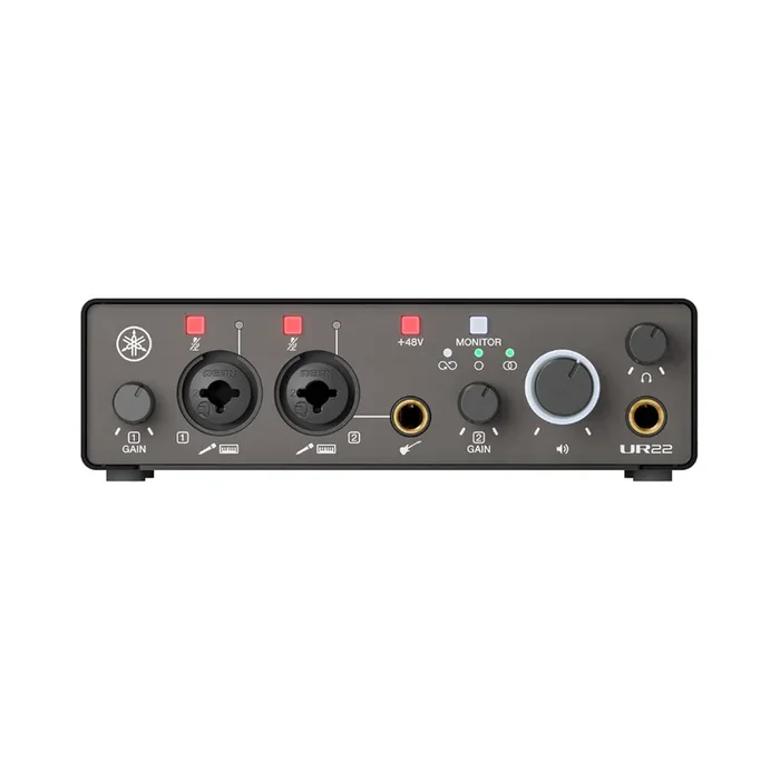 Yamaha UR22-MK3 USB-C Audio Interface with Software Suite – Black