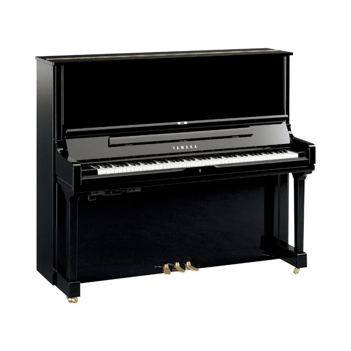 Yamaha YUS3TA3PE 131cm Professional Upright Piano with TA3 TransAcoustic System in Polished Ebony