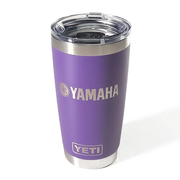 YETI Rambler 20 oz Tumbler with Yamaha Logo
