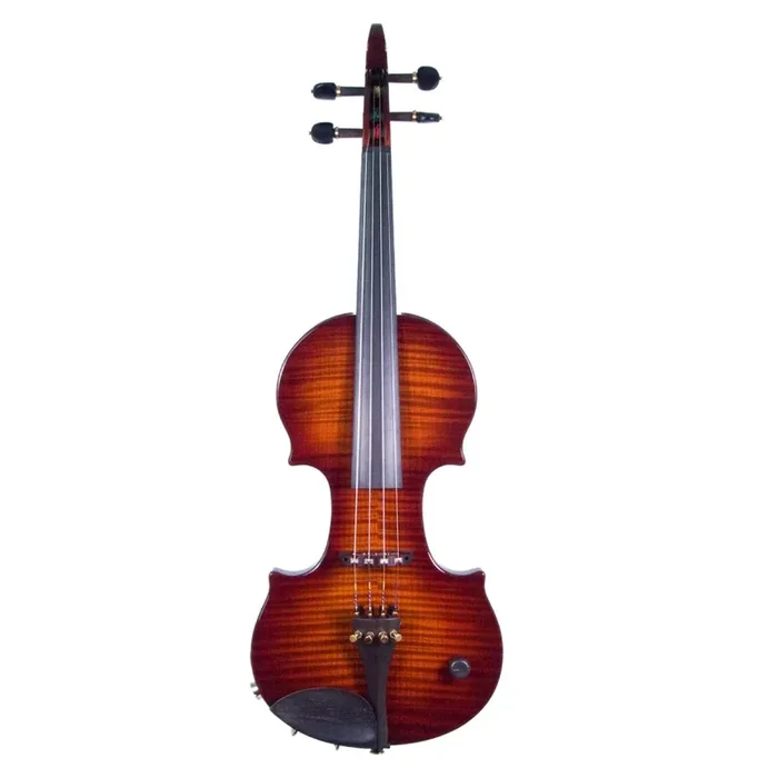 Zeta Jazz Classic Violin CV44 , Arce tostado flameado Explosión de chocolate