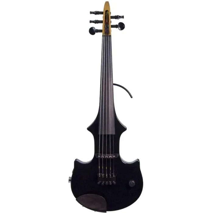 Zeta Jazz Fusion violín eléctrico de 5 cuerdas, negro brillante