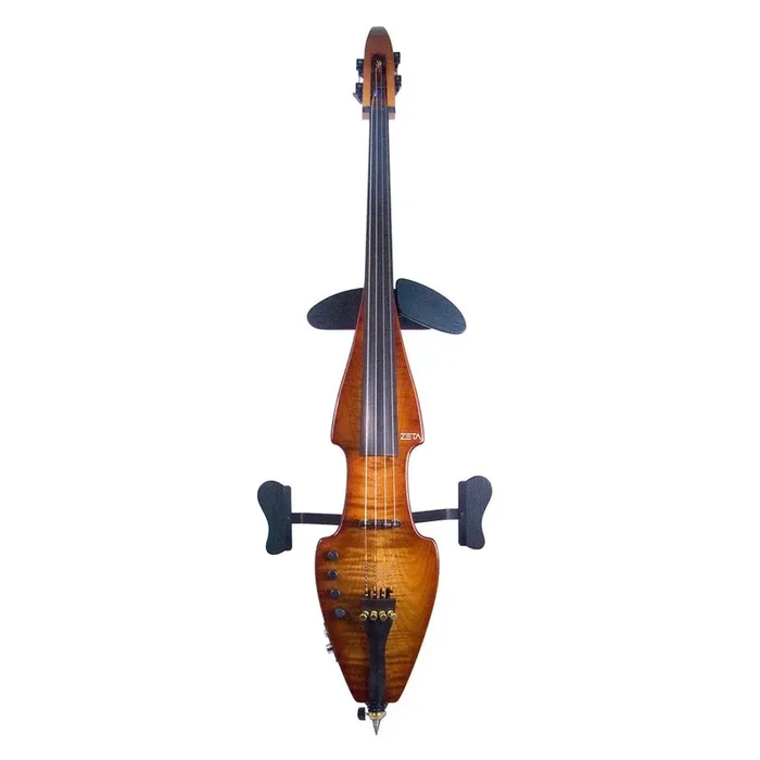 ZETA JC24 Strados Fusion violonchelo de 4 cuerdas, arce acolchado con acabado Cremona Burst ligero