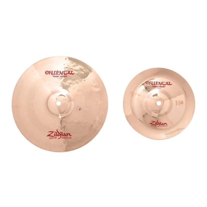 Zildjian 11″ Oriental Trash Splash/8″ Oriental Trash Cymbal Stack Set
