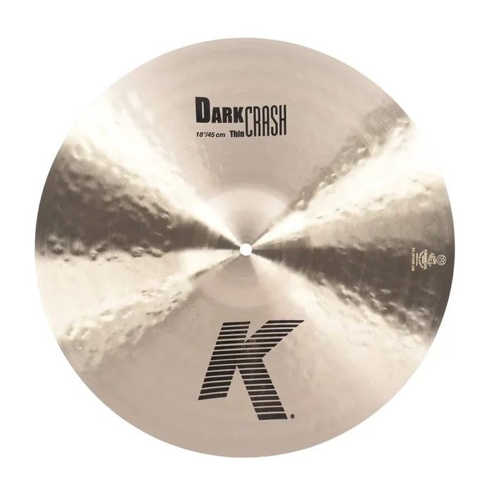 Zildjian 18″ K Dark Thin Crash Cymbal