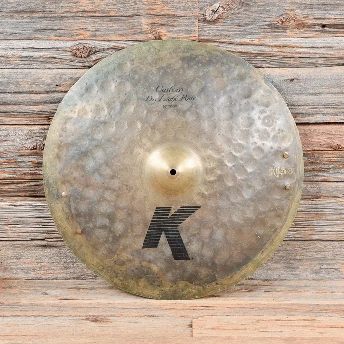 Zildjian 20″ K Custom Dry Light Ride w/Rivets
