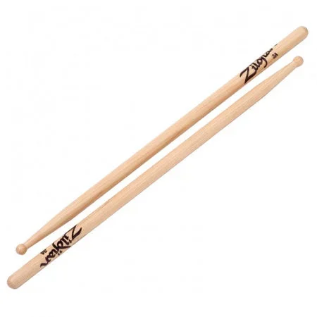 Zildjian 3AWN 3A Wood Tip Hickory Drumsticks