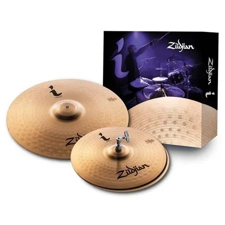Zildjian I Essentials Cymbal Pack, Includes 14″ HiHats and 18″ Crash Ride Cymbal