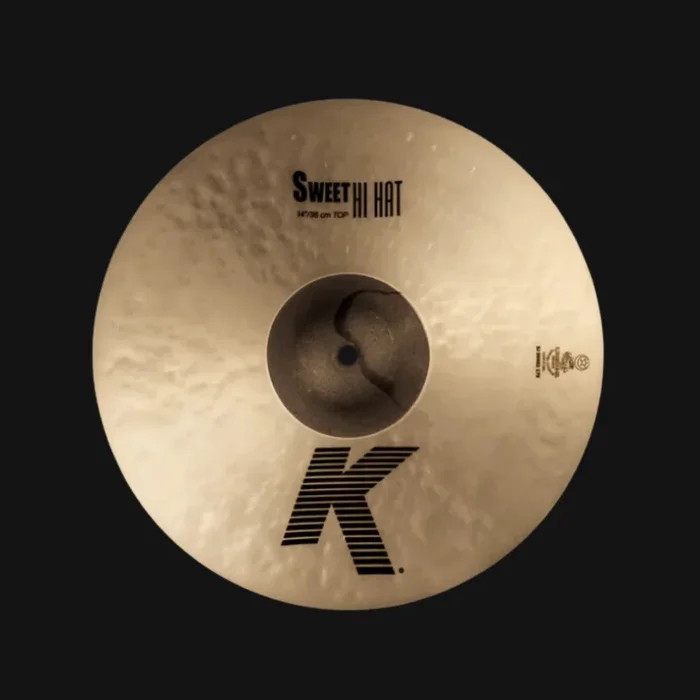 Zildjian K0721 14″ K Sweet HiHat Cymbal – Top