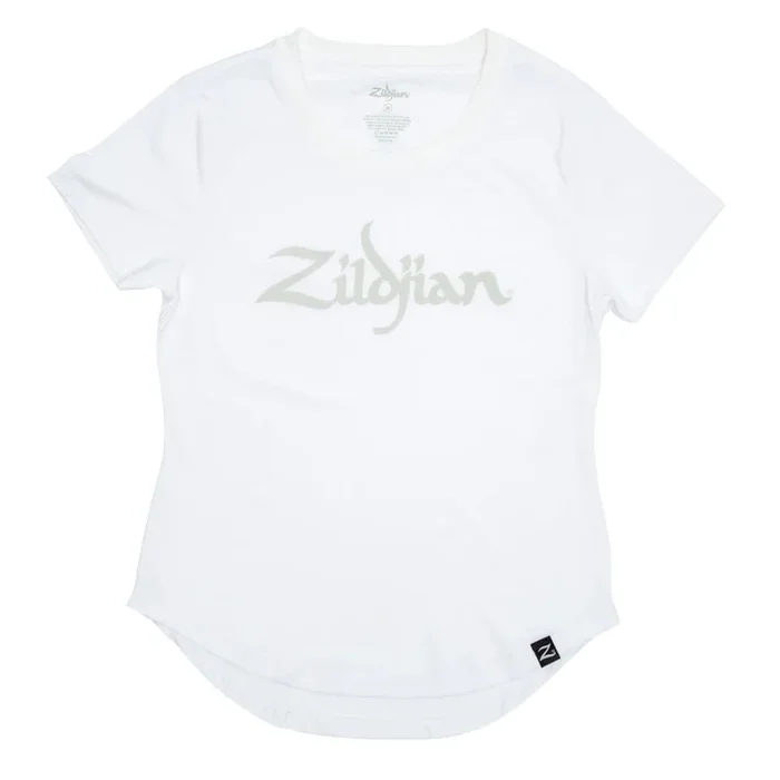 Zildjian Womens Logo Tee White Small