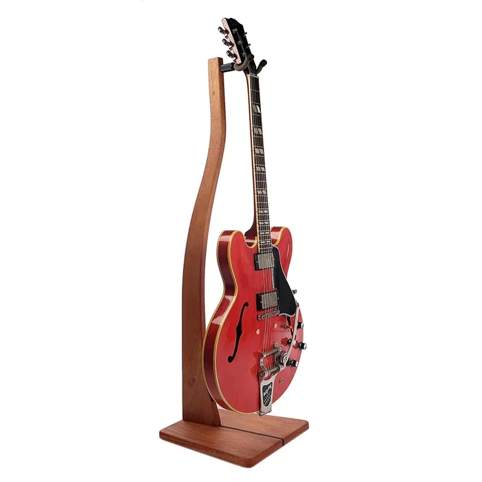 Zither Guitar Stand Mahogany