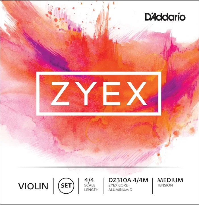 Zyex Violin String Set with aluminum D
